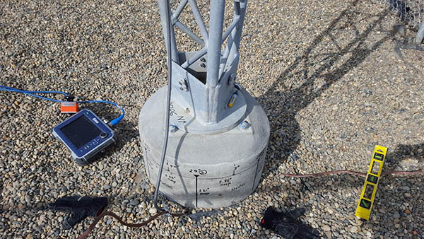 Concrete Tower Pier Scanning – Grande Prairie, Alberta